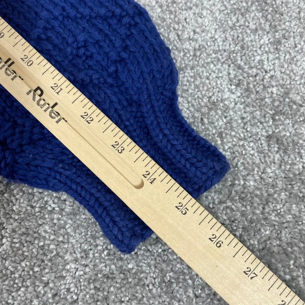 Vintage‎ IZOD Sweater Mens Large Wool Ski Chunky Knit Grandpa Geometric 80s 90s